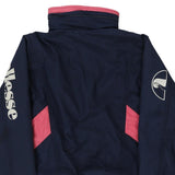Age 11-12 Ellesse Jacket - Medium Navy Nylon Blend