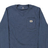Lee Sweatshirt - Medium Blue Cotton Blend