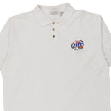 Vintage white Miller Lite Chase Authentics Polo Shirt - mens x-large