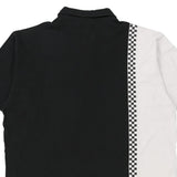 Race Racewear Nascar Polo Shirt - 2XL Black & White Cotton