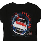 Dale Earnhardt Jr Chase Authentics Nascar T-Shirt - Medium Black Cotton