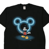 Vintage black Mickey Mouse Mickey Unlimited T-Shirt - mens x-large