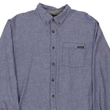 Oakley Shirt - Large Blue Cotton