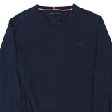 Vintage navy Tommy Hilfiger Jumper - mens large