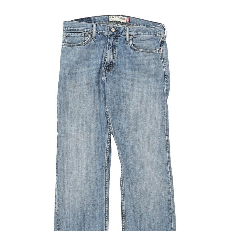 514 Levis Jeans - 34W 32L Light Wash Cotton