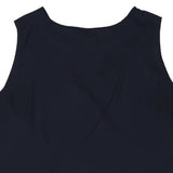 Carina Top - XL Navy Silk Blend