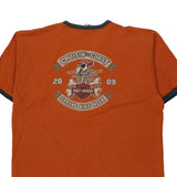 Myrtle Beach Harley Davidson Graphic T-Shirt - 2XL Orange Cotton