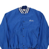Made in  USA Linda Holloway Varsity Jacket - 3XL Blue Nylon Blend