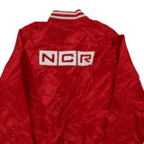 Vintage red Made in USA NCR Aristo Jac Varsity Jacket - mens x-large
