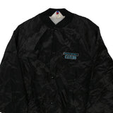 Vintage black Made in USA Hole in The Wall Casino West Ark Varsity Jacket - mens x-large