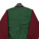 Made in USA Age 10-12 Ripon Athletic Varsity Jacket - Large Green Nylon Blend