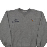 Made in USA DCDS Coach Cook Russell Athletic Sweatshirt - Large Grey Cotton Blend