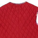 1980s Best Company Gilet - Large Red Polyester