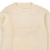 Unbranded Jumper - Large Cream Acrylic Blend