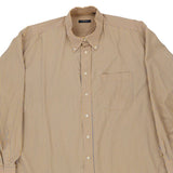 Vintage yellow Burberry London Shirt - mens x-large