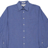 Vintage blue Burberry London Shirt - mens large