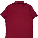 Polo By Ralph Lauren Polo Shirt - Large Burgundy Cotton
