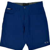 Oakley Shorts - 32W 9L Blue Polyester