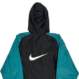 Age 11-12 Nike Windbreaker - Medium Black Polyester