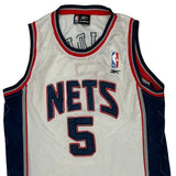 Nets Reebok Nba Jersey - 2XL Blue Polyester