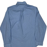 Ralph Lauren Checked Shirt - Medium Blue Cotton