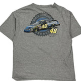 Jimmie Johnson Chase Authentics Nascar T-Shirt - XL Grey Cotton
