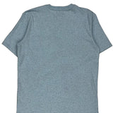 Carhartt T-Shirt - Large Blue Cotton