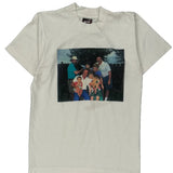 Family Photo Fruit Of The Loom Single Stitch T-Shirt - Small White Cotton Blend