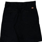 Dickies Shorts - 30W 11L Black Cotton