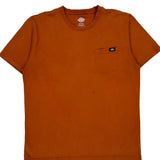 Dickies T-Shirt - XL Orange Cotton