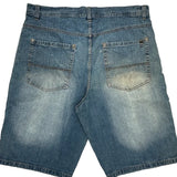 Hawk Denim Shorts - 42W 12L Blue Cotton