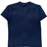 Polo By Ralph Lauren T-Shirt - XL Blue Cotton
