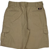 Dickies Cargo Shorts - 36W 11L Beige Cotton