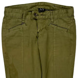 Armani Exchange Trousers - 29W UK 8 Green Cotton