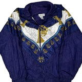 Lauren Brooke Shell Jacket - XL Blue Cotton