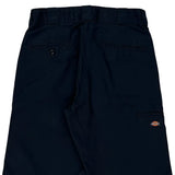 Dickies Shorts - 30W 13L Navy Polyester Blend