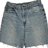 Levis Denim Shorts - 31W 9L Blue Cotton