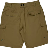 Under Armour Cargo Shorts - Medium Khaki Polyester