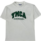 Ymca Indian Programs All Sport Graphic T-Shirt - Large White Cotton