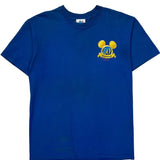 Disney Graphic T-Shirt - Medium Blue Cotton