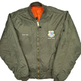Ssgt Fox Unbranded Bomber Jacket - XL Green Nylon