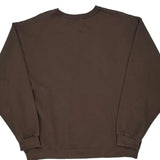 Fruit Of The Loom Sweatshirt - XL Brown Cotton