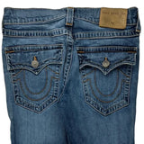 True Religion Slim Fit Jeans - 31W 26L Blue Cotton