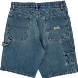 Wrangler Carpenter Shorts - 32W 10L Blue Cotton
