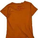 Doug'S Harley-Davidson Florence, Sc Harley Davidson Graphic T-Shirt - Medium Orange Cotton