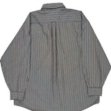 Tommy Hilfiger Striped Shirt - 2XL Grey Cotton