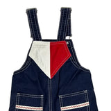 Age 2 Tommy Hilfiger Dungarees - 3XS Red Cotton