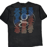 Tour Dates Unbranded Single Stitch T-Shirt - XL Black Cotton