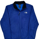 The North Face Fleece Jacket - Medium Blue Polyester