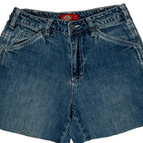 Dickies Denim Shorts - 24W UK 4 Blue Denim